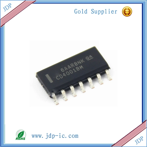 CD4001bm96 شريحة Sic-14 CMOS Quad 2-Input NAND Gate SMD Logic Chip جديد