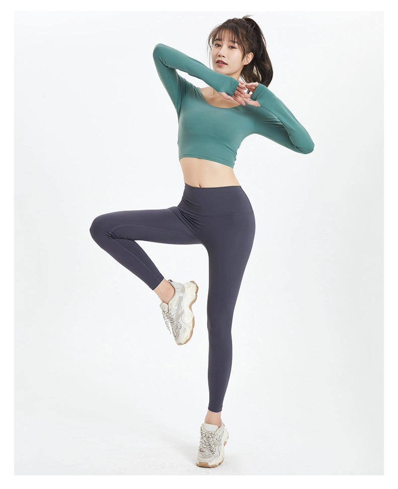 Ropa de yoga para mujer Deportes Lulu traje de gimnasio ropa de entrenamiento sin costuras Ropa deportiva para mujer