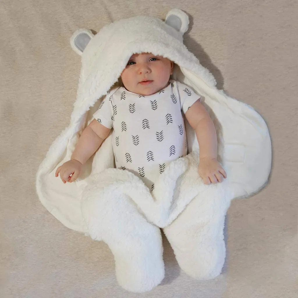 Нести малыша Swaddle одеяло Wrap Cute новорожденных несут Onesie Мягкий основных носимые Swaddling получает одеяло шикарные идеально подходит для грудных детей