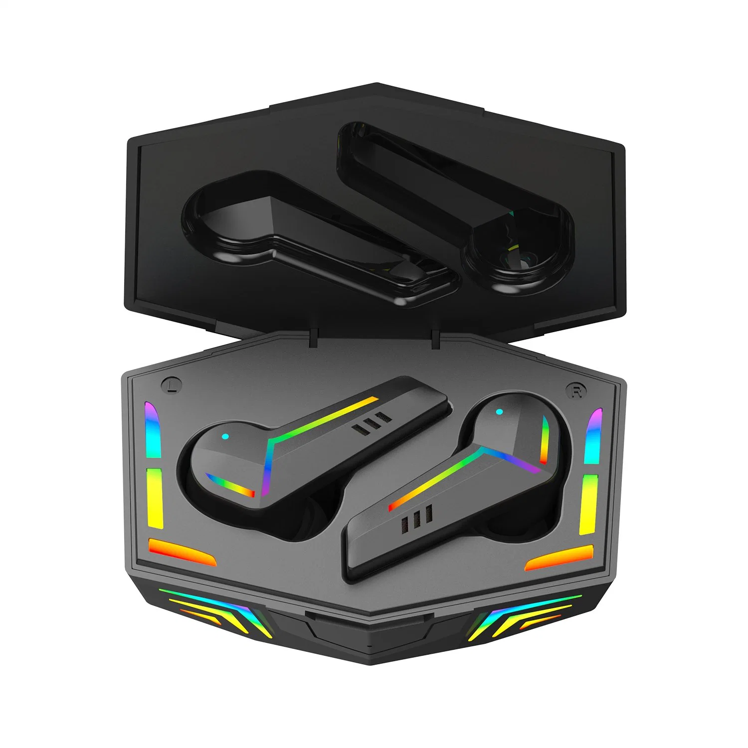 TWS BT 5,1 Ohrhörer Ladebox Wireless Gaming Kopfhörer 9d Stereo-Sport-Headsets mit Mikrofon-Ohrhörern