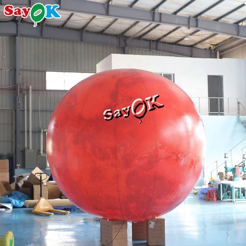 Sun Balloon Inflatable Model with LED Light