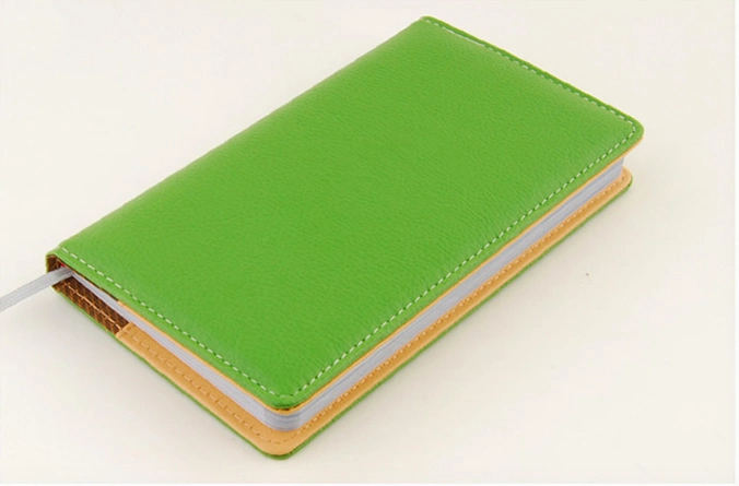 Assorted Color Soft PU Leather A6 Agenda Notebook Planner Organizer