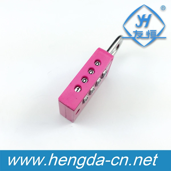 Yh9064 4 Digit Combination Small Travel Luggage Padlock