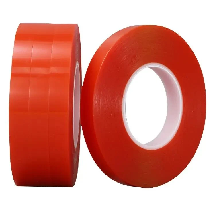 Heat Resistant Erection Customize Fixation Double Sided Pet Tape 30u 1000g