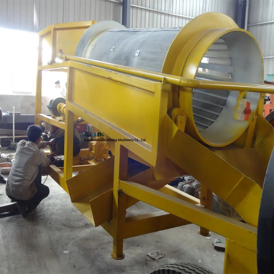 China Mining Machine Manufacturer Quality Gold Sand Stone Separating Rotary Washing Machine