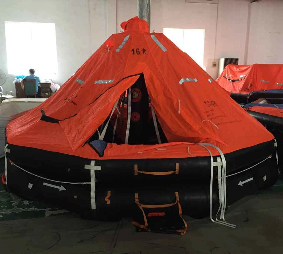 Solas Used Davit Launched Inflatable Life Raft