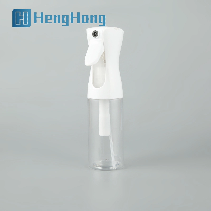 200ml 300ml 500ml Plastic Continuous Misty Sprayer Mist Spray Bottle for Cosmetic Packaging