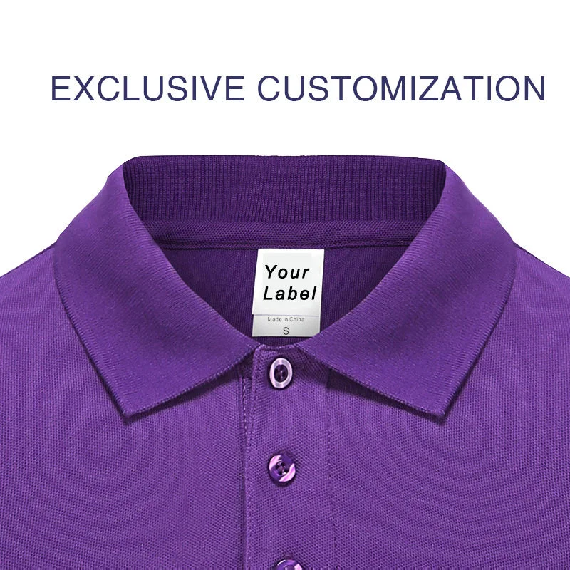 Wholesale/Supplier OEM Custom Polo, 100 Cotton 16 Colors Plain Golf Polo Shirt Custom, Blank Men Polo T Shirt