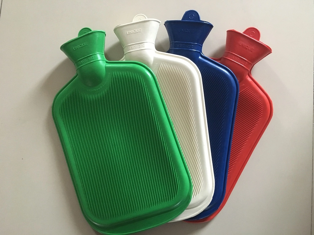 Four Colour 2 Liter Rubber Hot Water Bottle