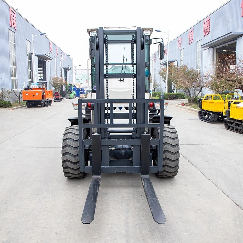 Lifting Height 4m Forceful Hydraulic System Medium Forklift Easy Lifting