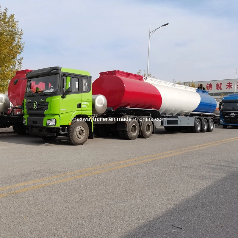 Original Factory Petrol Tanker Trailer 3 Axles 50000 Liters Road Fuel Tanker Trailer