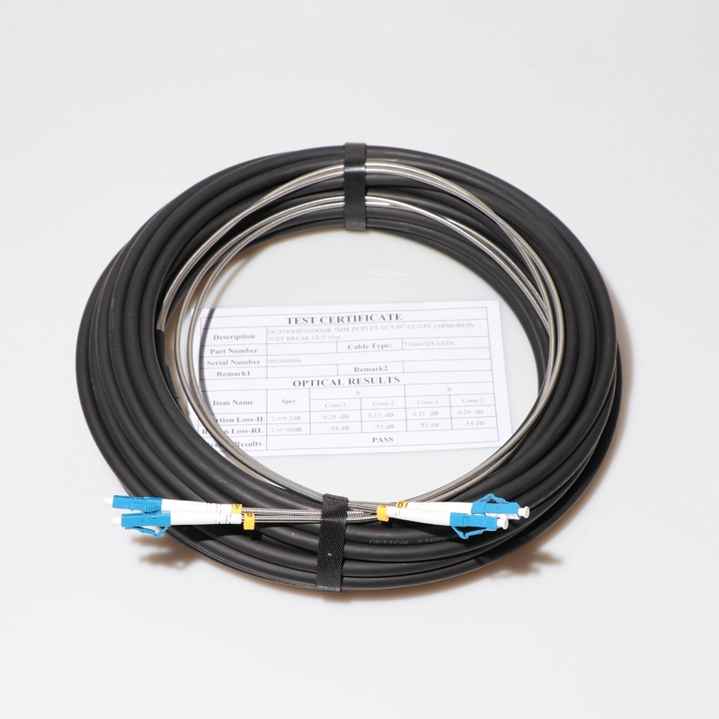 Indoor Outdoor Rru Rrh Ftta Cpri Fiber Optic Patch Cable with LC Connector