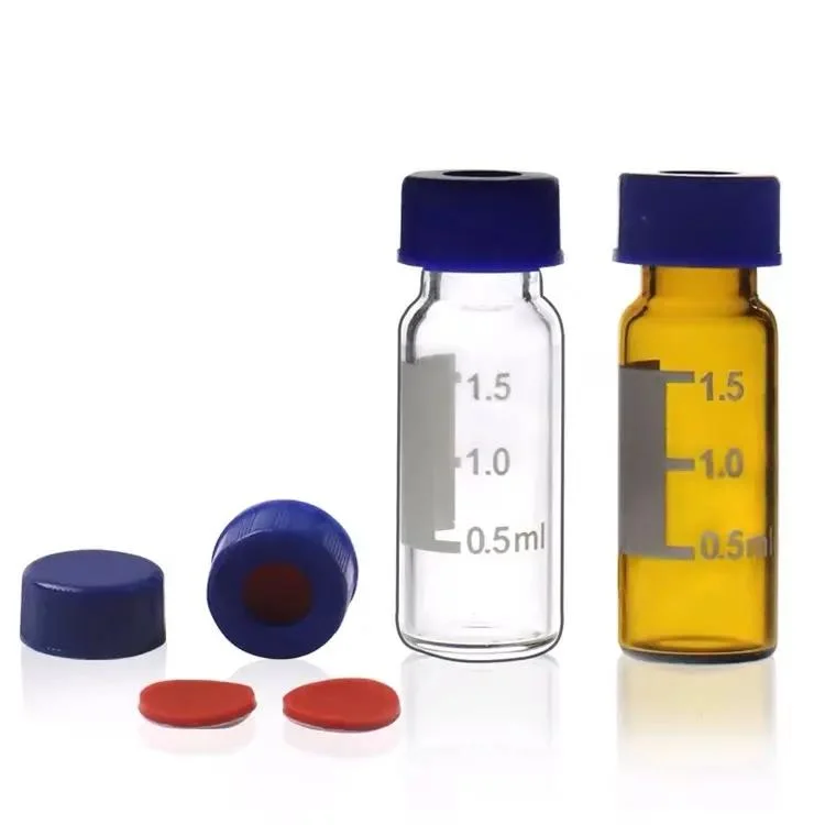 Water Sampling Analysis HPLC Chromatography Vial Sample Bottle