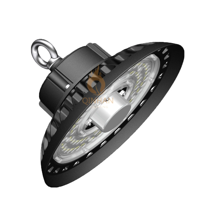 150lm/W 100W OVNI Fábrica Industrial de la Bahía de alta luz LED con sensor de movimiento de microondas