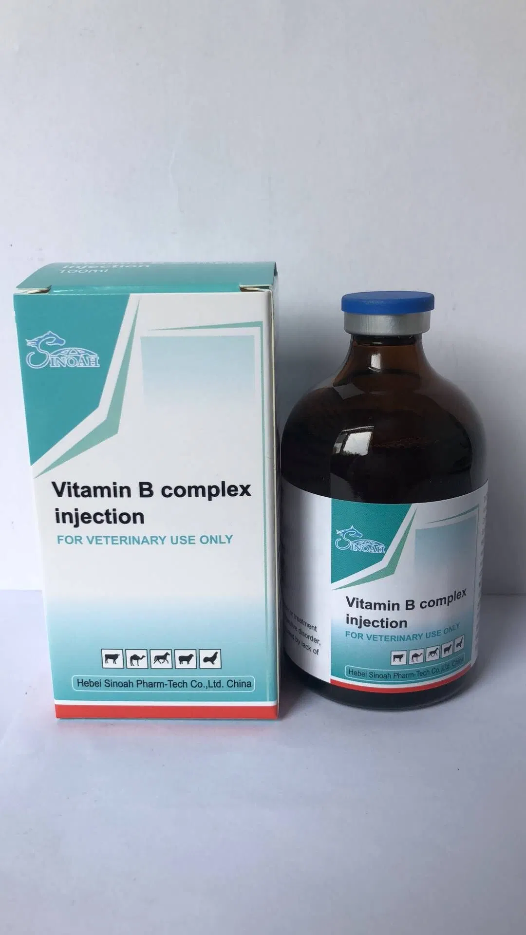 GMP - medicamento veterinário - injecção de Ivermectina 1% 2% 10 ml, 50 ml, 100 ml