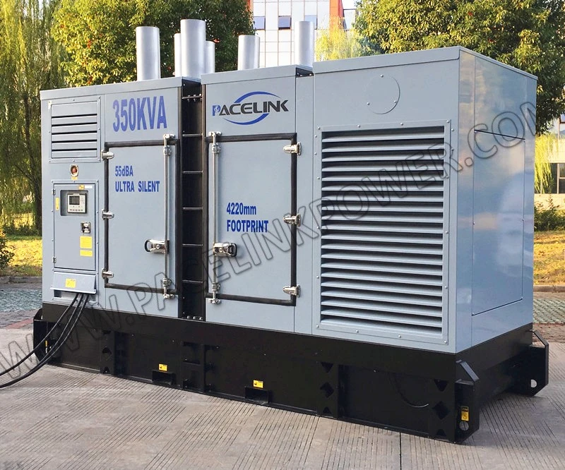 313 kVA 313kVA Cummis Powered super silencioso gerador a diesel com marcação CE/ ISO