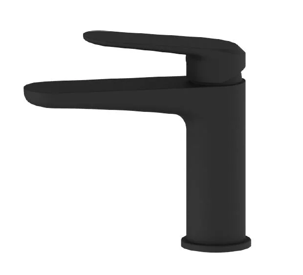 European Style Solid Brass Wall Mount Bath and Shower Mixer Matte Black