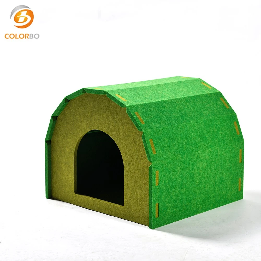 DIY  PET Felt Acoustic Cat Litter Splicing Dirty-Resistant Lightweight Felt Material Pet House Cattery Kennels