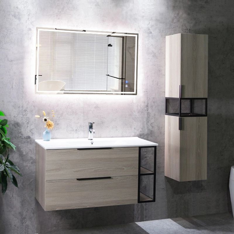 High quality/High cost performance  Melamine Customized Modern Bathroom Vanity Bathroom furniture