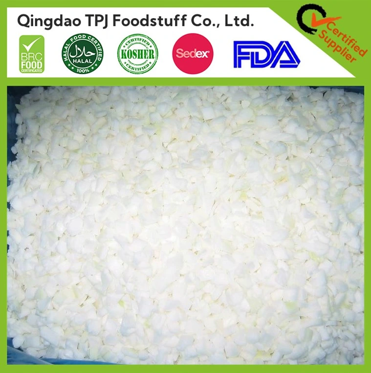 Factory Price IQF Fresh Frozen White Onion Dices Slices Rings