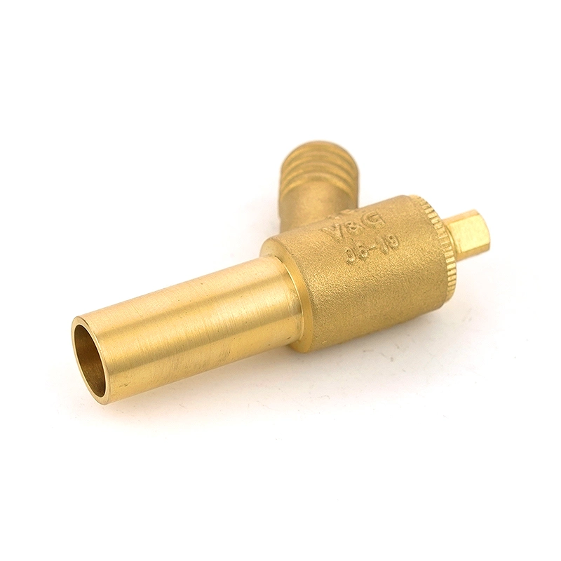 15mm Connection Brass Drain Shut Cock Valve for Water Systems