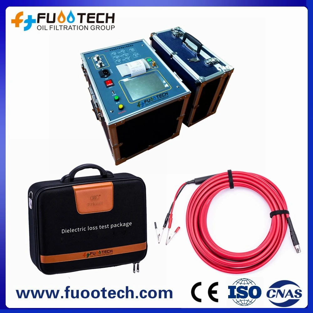 Full Automatic Transformer Tan Delta Tester Capacitance Loss and Tan Delta Tester for 12kv