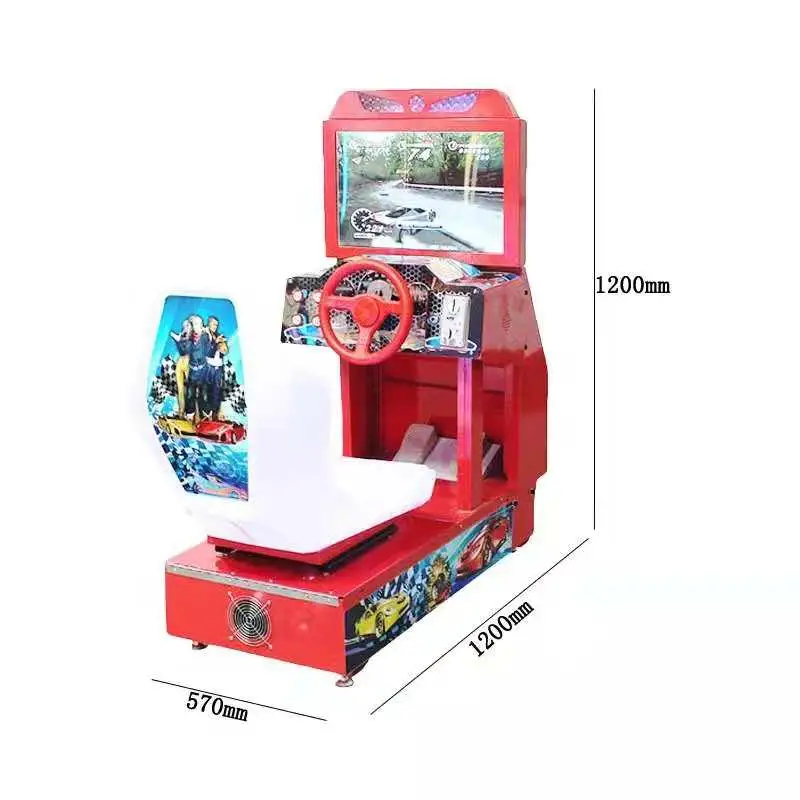 Kids Car Ride Indoor Racing Game Machine