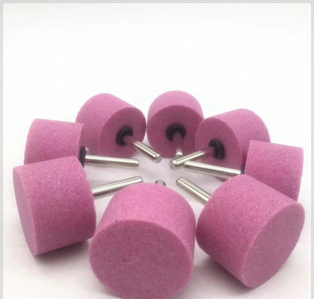 Розовый керамический абразивный шлифовальный камень