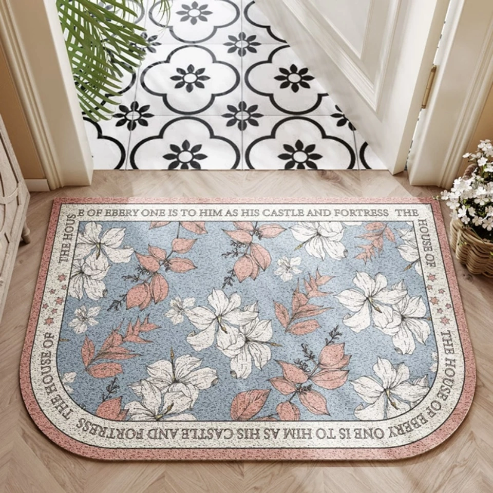 Welcome Mat Vinloop Vinyl Bathroom, Locker Room, Shower, Spaghetti Mat Drains Water, Comfortable Looped Mat Constructed From Intertwined and Fused Vinyl Threads