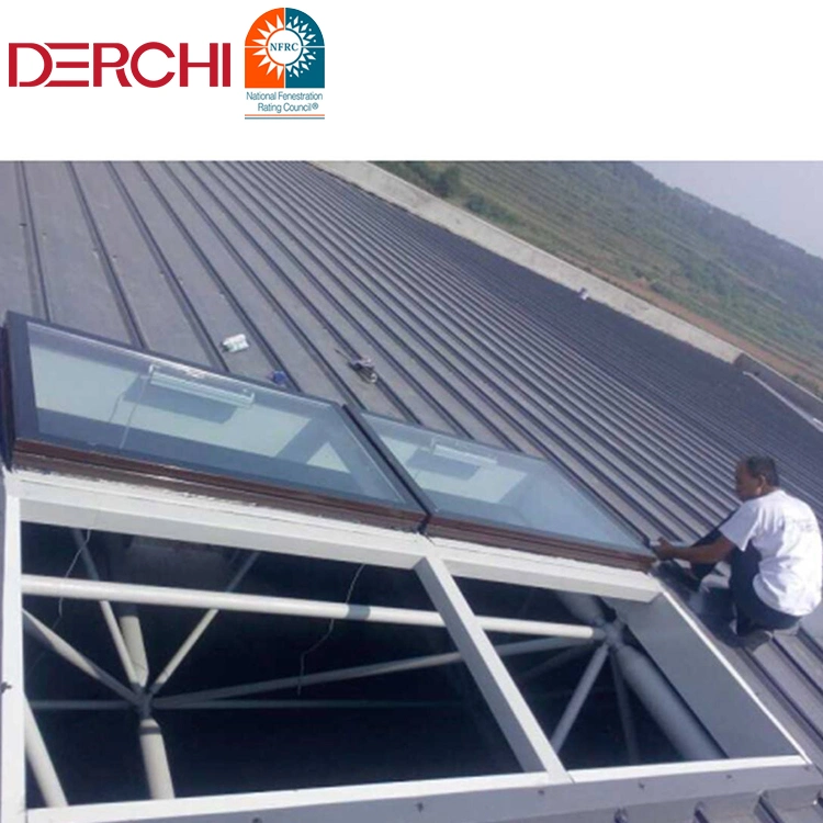 Transparent Fiberglass Glass Roof Dome Skylight Window for Greenhouse Panel