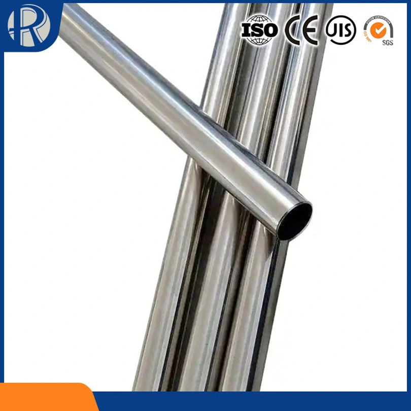 La norma ASTM 201 304 304L 316L redonda resistente a la corrosión de Hardware/soldado perfecto pulido tubo flexible de escape tubo de acero inoxidable