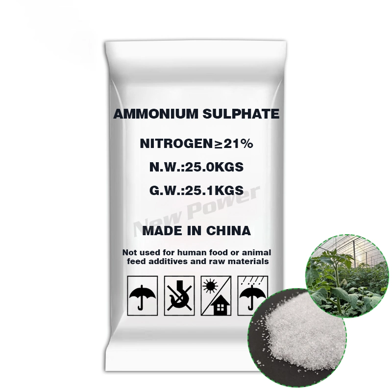 Ammonium Sulphate 21% Capro Grade Ammonium Sulphate Fertilizer Big-Bag for Agriculture