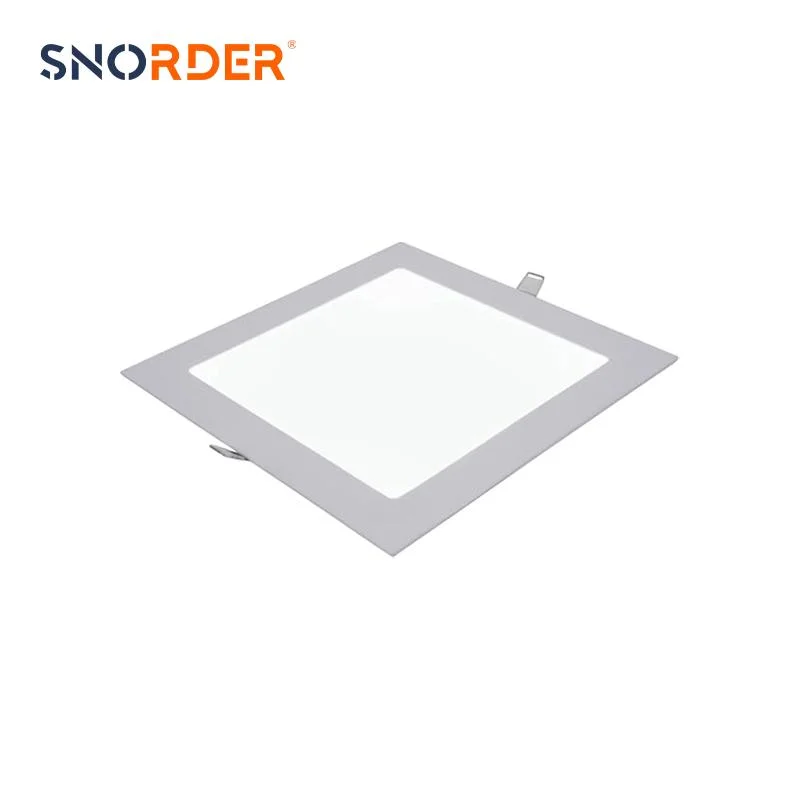 Made in China Selling Modern White Panel Lamp 12W Embedded Indoor Lighting 175mm