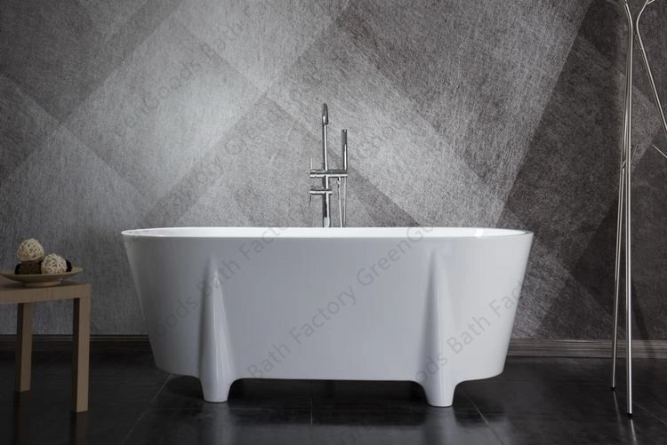 Wholesale/Supplier 1700 mm Adult Acrylic Freestanding Bath Tube From Factory