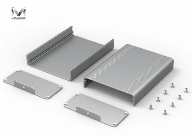 Aluminum Extrusion Heatsink Case with Electrophoretic Coated