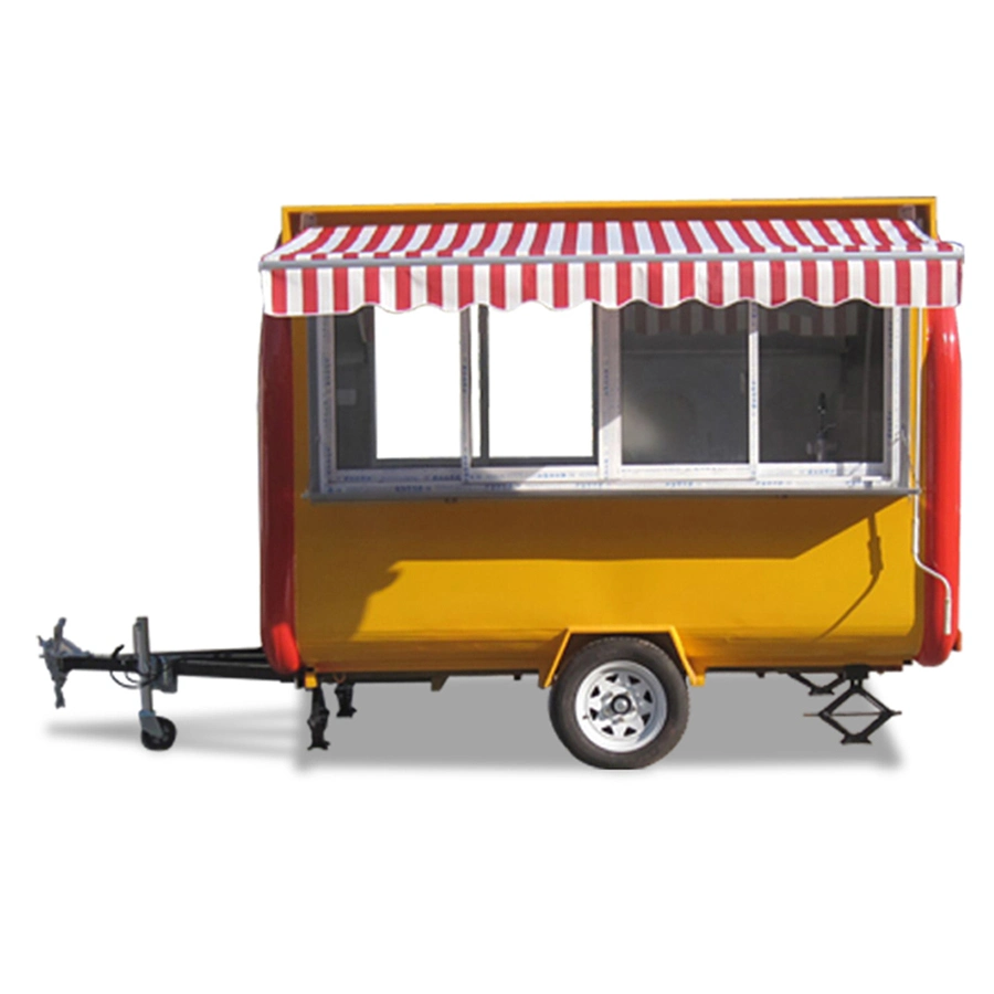 Pequeño triciclo eléctrico popular móvil Hotdog carreta a la venta