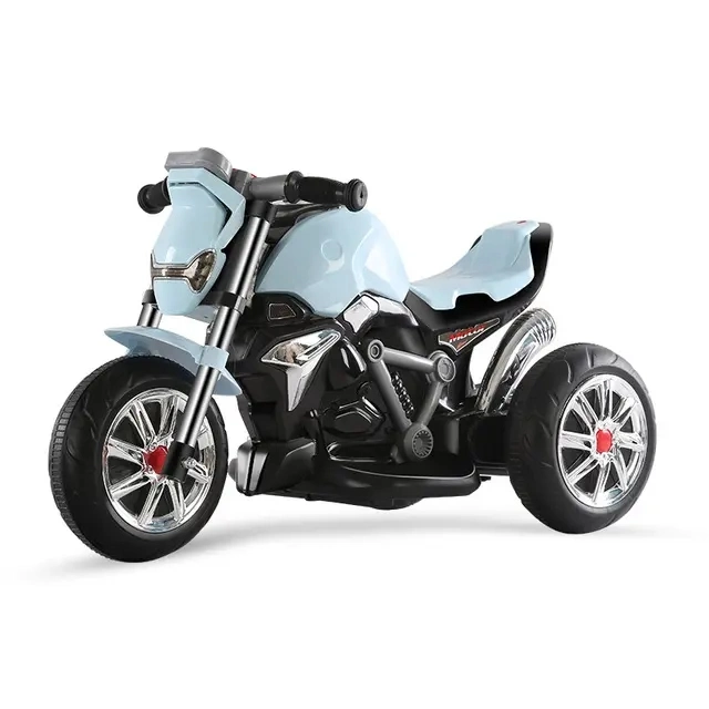 Tres ruedas de alta calidad nuevos niños Electric viaje en coche Moto triciclo coche para los niños pueden sentarse Toy