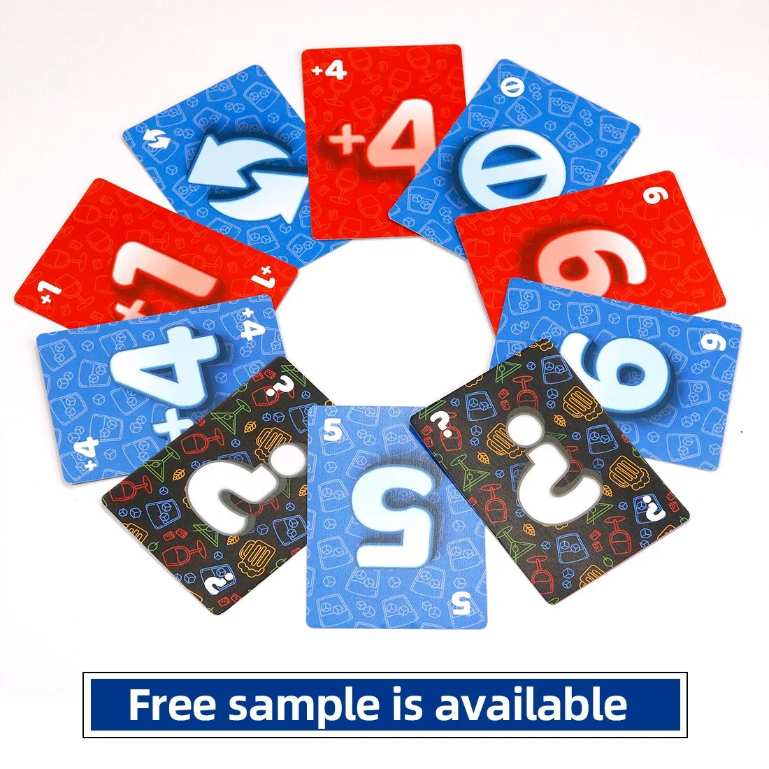 Kostenlose Probe Customized Wunderbare Erstaunliche Kinder Karte Spiel Brettspiel Sätze