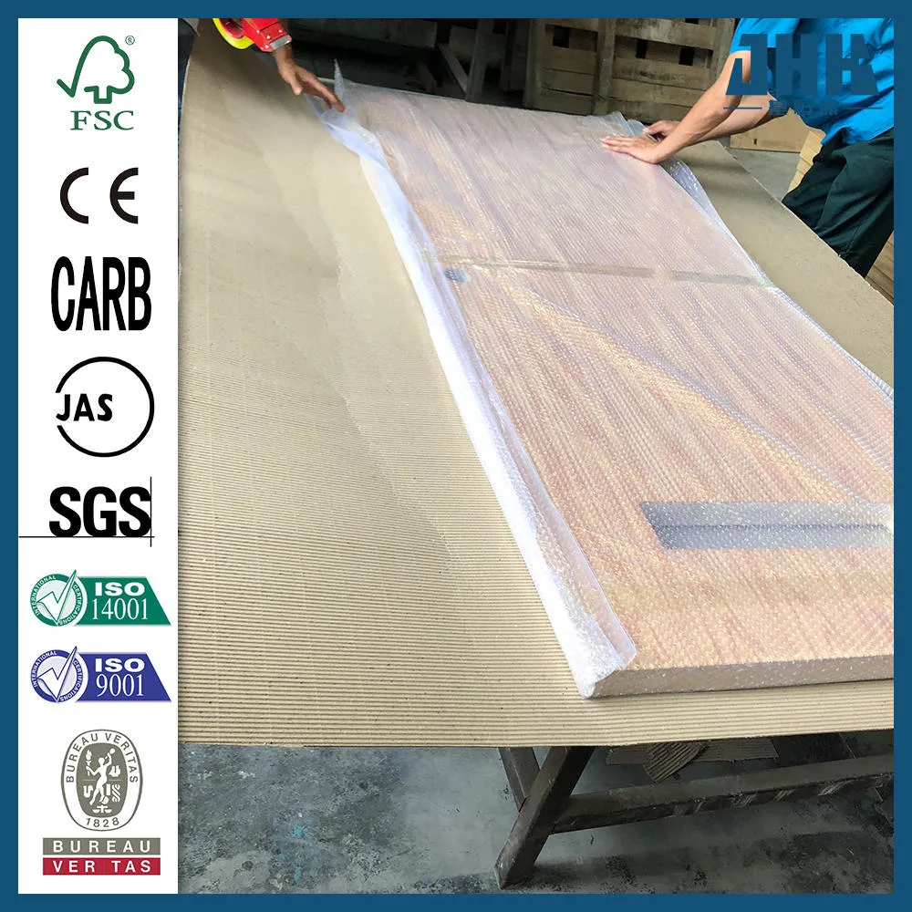 Jhk-FC04 esqueleto moderno de laminado de madera pintadas de la puerta de RAS