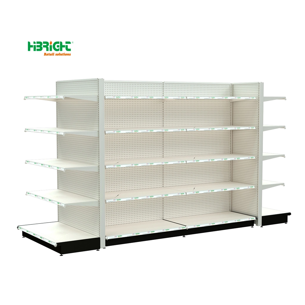 Modern Retail Shop Gondola Shelving System Display Units Shelves Supermarket Rack