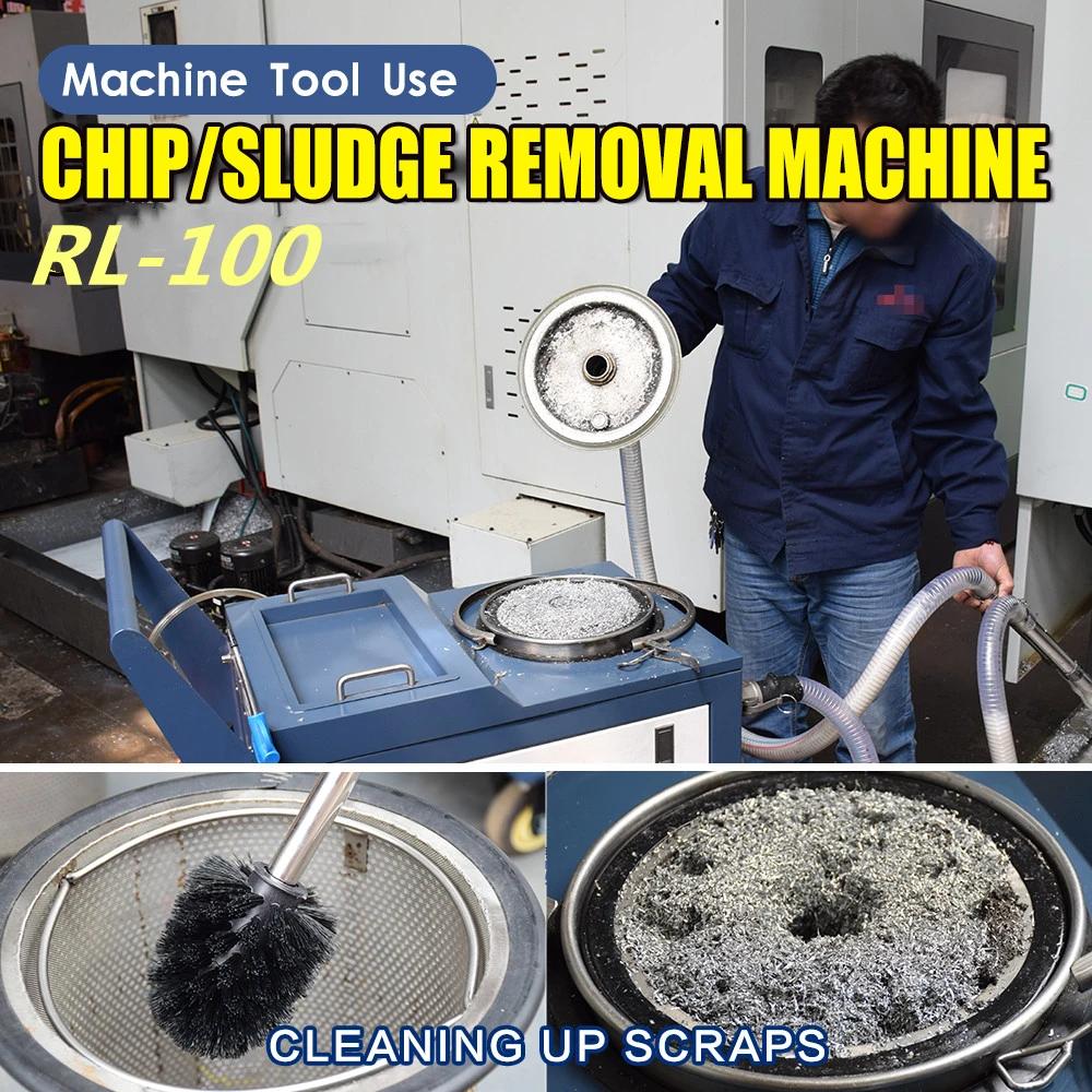 Coolant Tank Cleaner Sludge Removal Machine Used in CNC Machinery