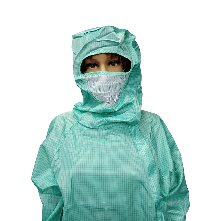 Taille personnalisée de polyester antistatique du vêtement Vêtements ESD