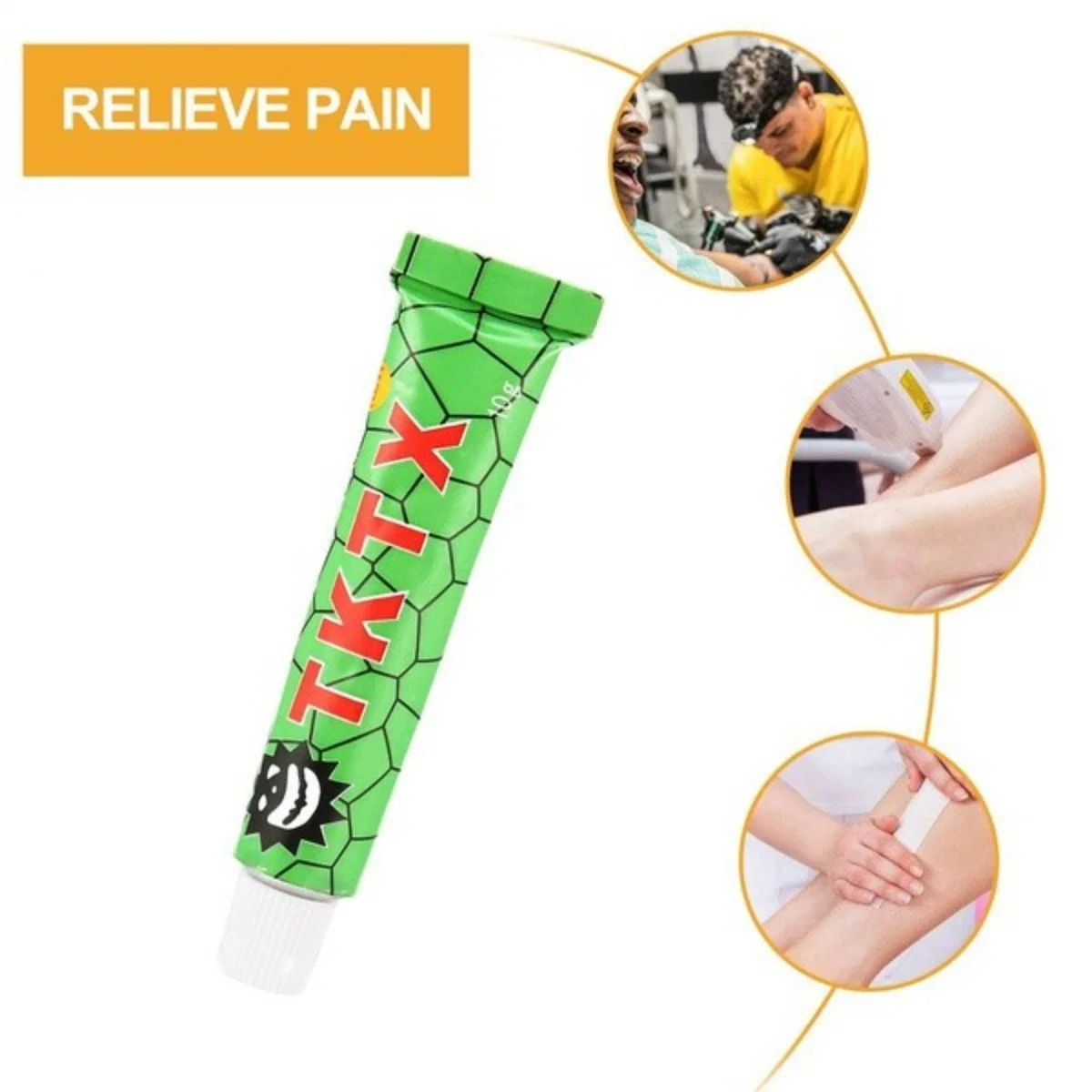 Factory Tktx Anesthesia Topical Tattoo Numbing Cream Microblading Ointment Tattoo Supply