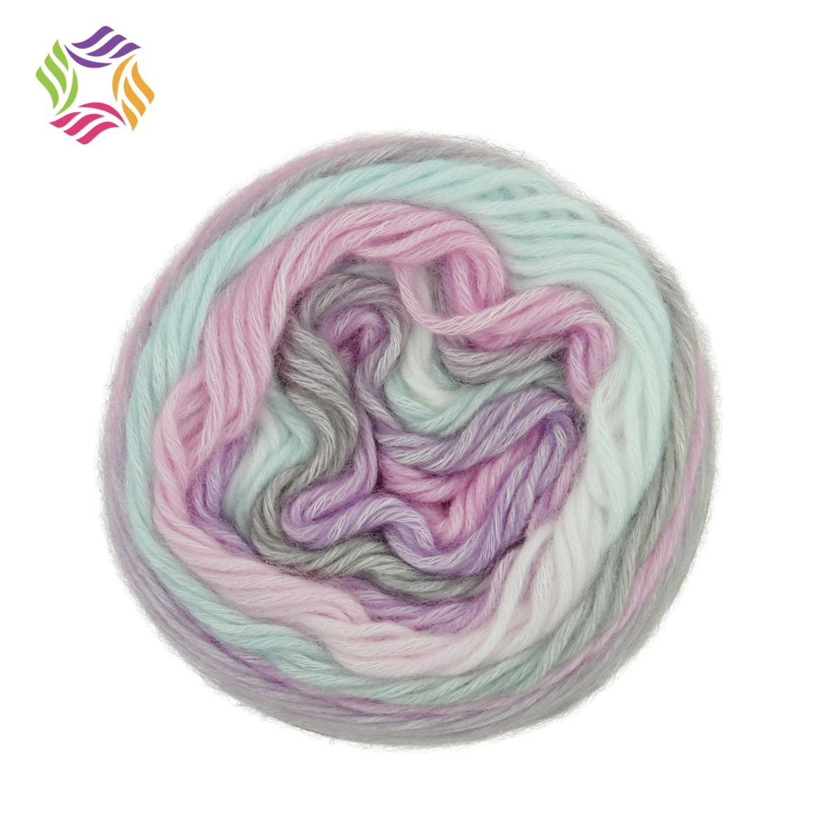 Wholesale/Supplier Cake Yarn Chunky Hand Knitting Yarn Mohair Yarn