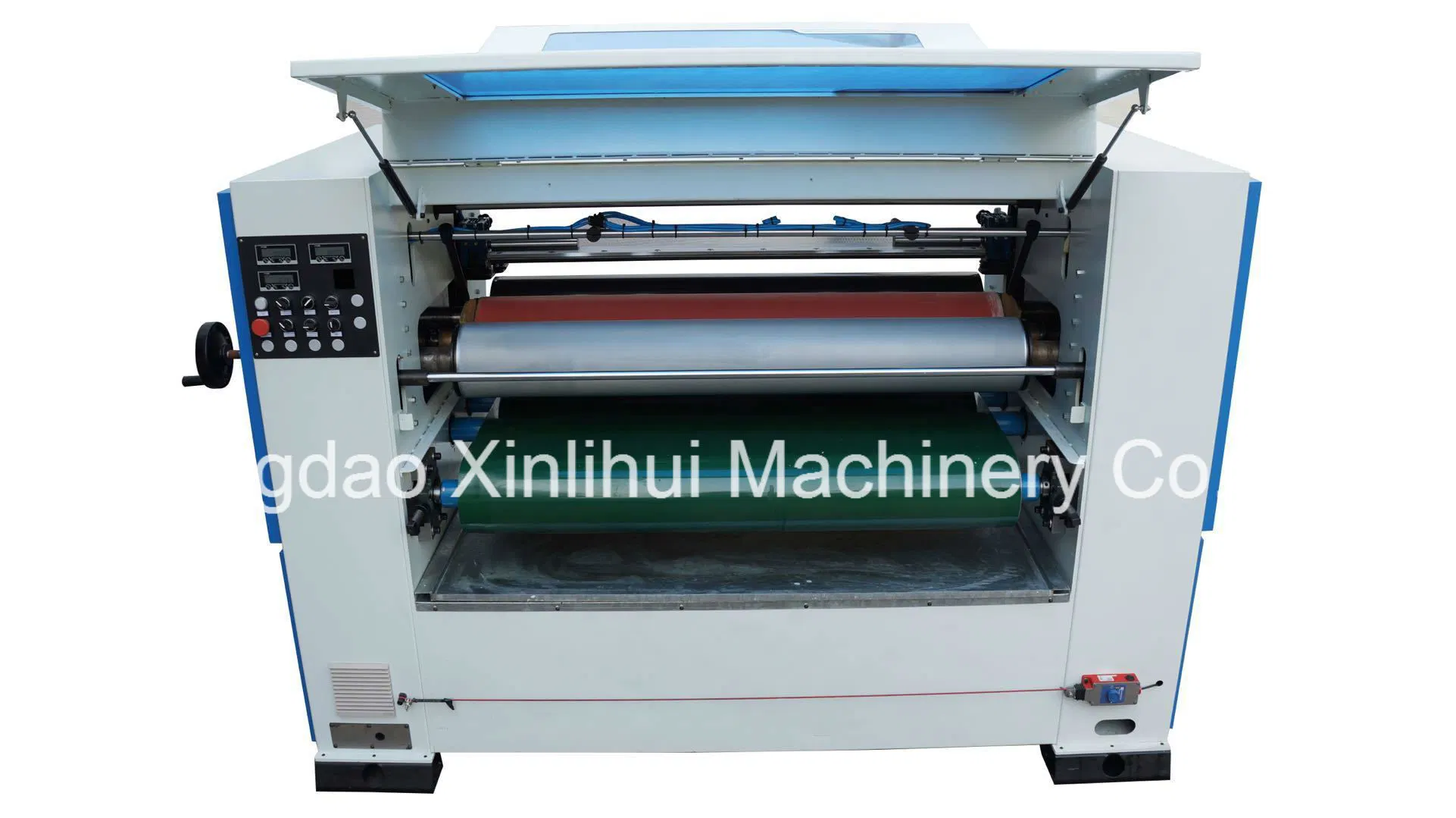 Automatic Oil Press Roller Paper Sticking Machine/ Door Covering Sticker Machine Supply Big Board Hot Melt Glue Stick Paper Machine Wood Grain Paper Thin Board