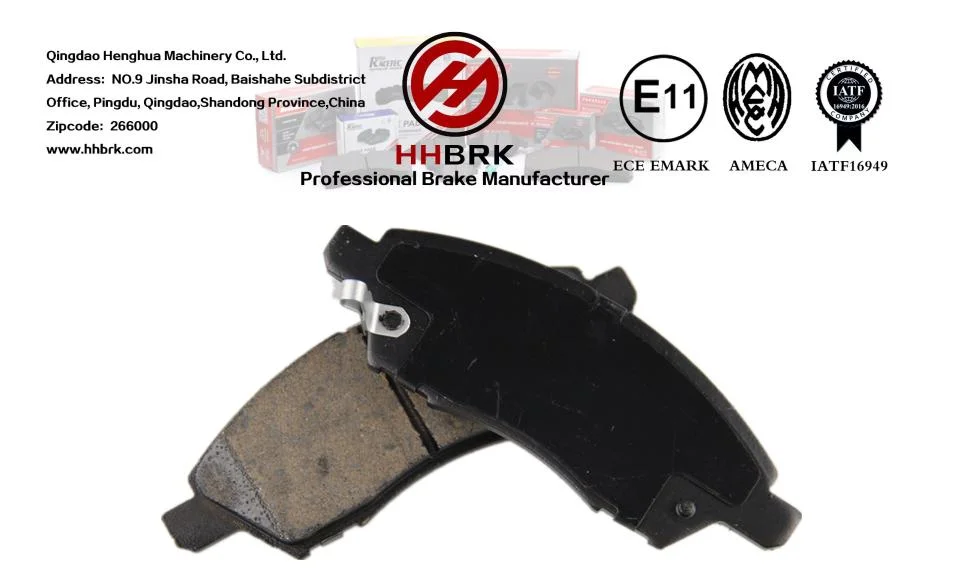 D1592, Quality OEM Disc Car Wear Resistant Auto Brake System Carbon Fiber Ceramic Brake Pad