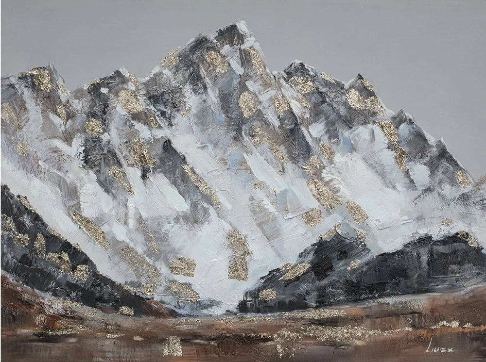 Nevados pinturas sobre lienzo lienzo Arte pared imprime
