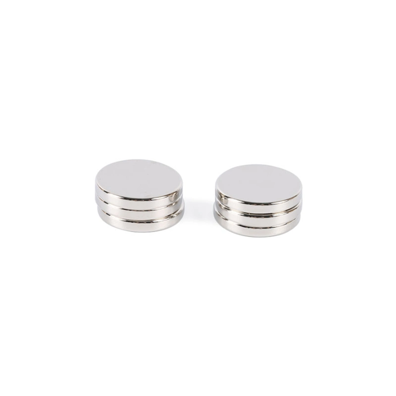 Customized N42 Strong Magnetic Disc Neodymium Magnet Nickel Plating Magnet