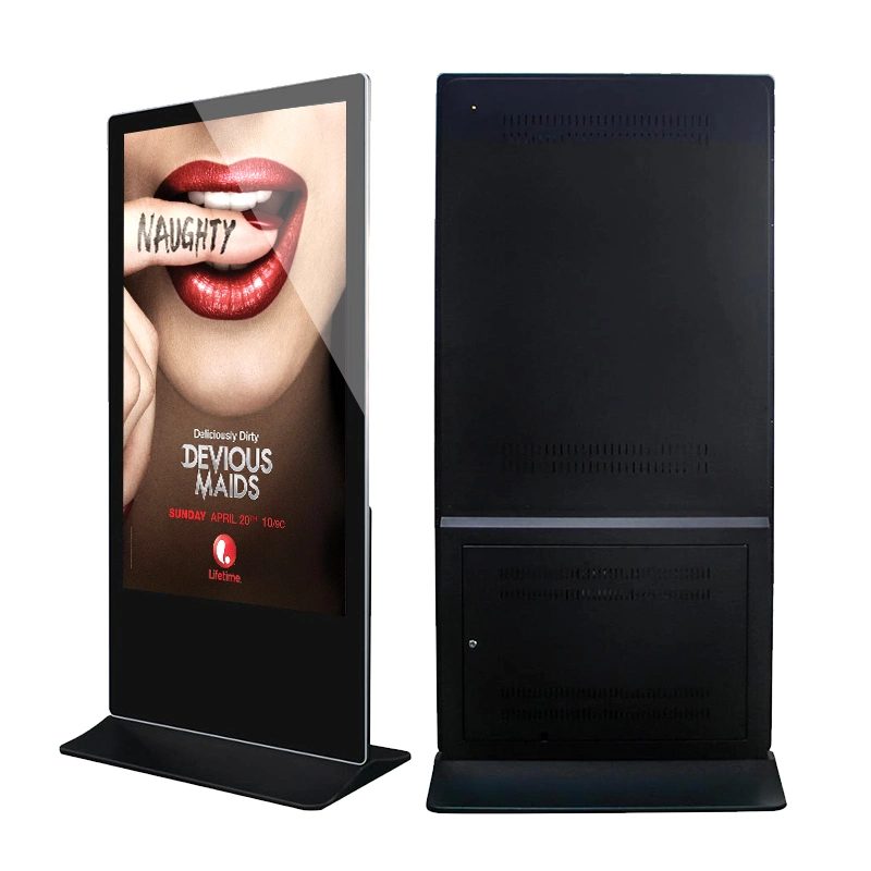 Панель Digital Signage Display LCD Screen Touch Player Floor Inch Totem Напольная стойка для наружной установки Android для светодиодного рекламного киоска