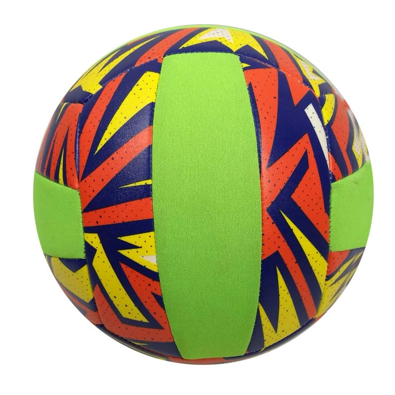 High quality/High cost performance Custom Soft Touch Neoprene Machine Stitched Outdoor Indoor Official Size 5 Beach Training Volleyball Ball